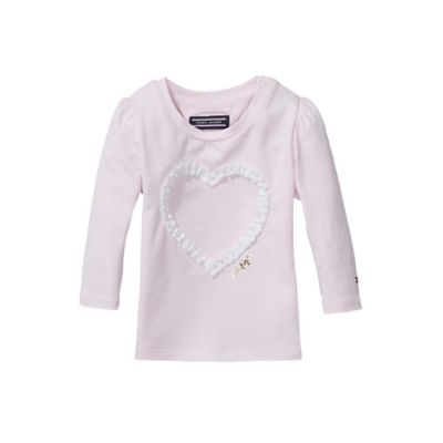 baby pink tommy hilfiger top