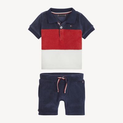 TH Baby Polo And Short Set | Tommy Hilfiger