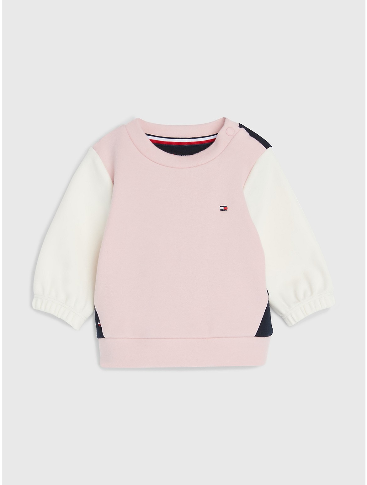 Tommy Hilfiger Babies' Colorblock Shirt & Pant Set - Pink - NEWBORN