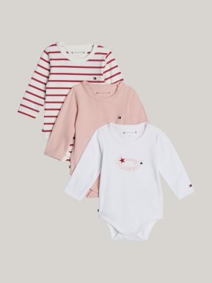 Babies Long Sleeve Onesie 3 Pack