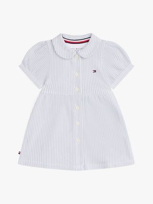 Babies' Ithaca Stripe Dress, Breezy Blue Stripe