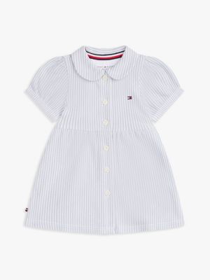 Babies' Ithaca Stripe Dress, Breezy Blue Stripe