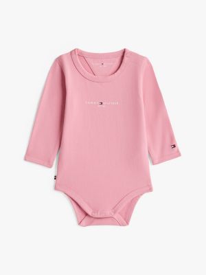 Babies' Logo Onesie, Mystic Pink