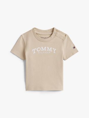Babies' Monotype Logo T-Shirt, Gulf Sand
