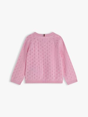 Детские кардиганы Tommy Hilfiger Babies' Pointelle Cardigan — фото 2