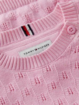 Детские кардиганы Tommy Hilfiger Babies' Pointelle Cardigan — фото 3