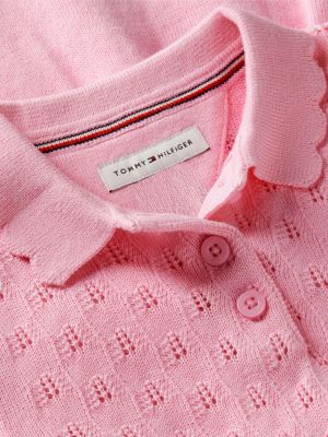 Детские платья Tommy Hilfiger Babies' Pointelle Cable Knit Dress — фото 3
