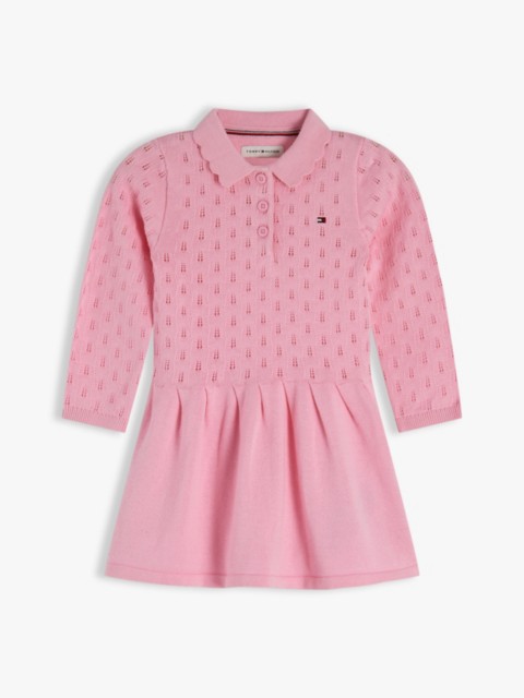 Детские платья Tommy Hilfiger Babies' Pointelle Cable Knit Dress