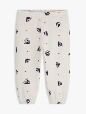 Babies' Nautical Sweatpant, Sailboat AOP