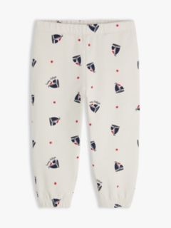Babies' Nautical Sweatpant — Sailboat AOP 1