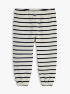 Babies' Nautical Sweatpant — Ancient White Stripes 1