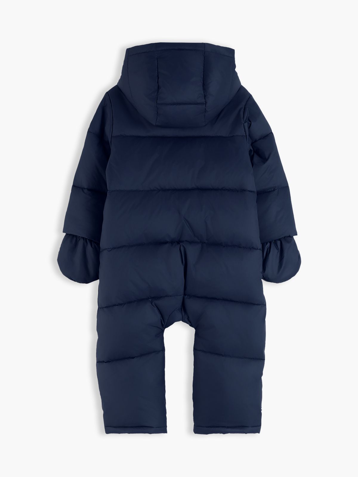 Babies' Hooded Snowsuit — Dark Blue