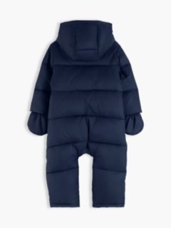 Babies' Hooded Snowsuit — Dark Blue 2