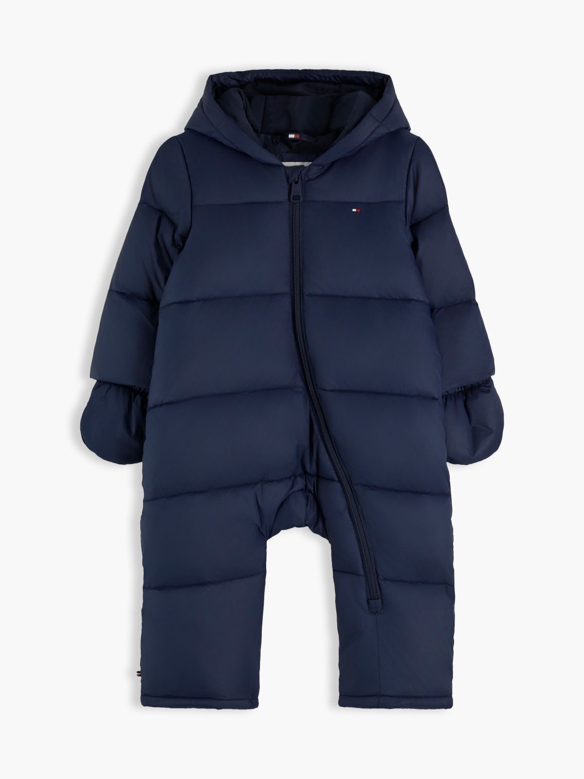 Babies' Hooded Snowsuit — Dark Blue