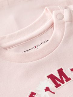 Babies' Tommy Logo T-Shirt — Whimsy Pink 3