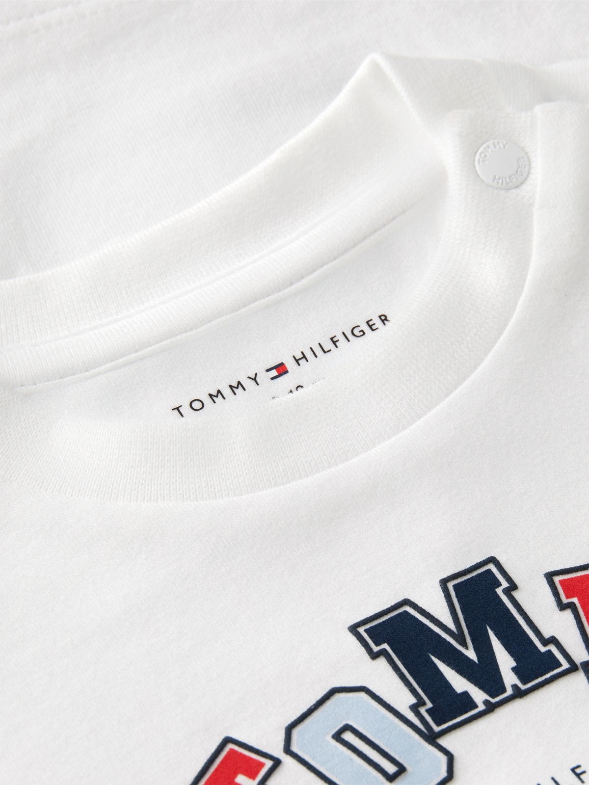 Babies' Tommy Logo T-Shirt — White