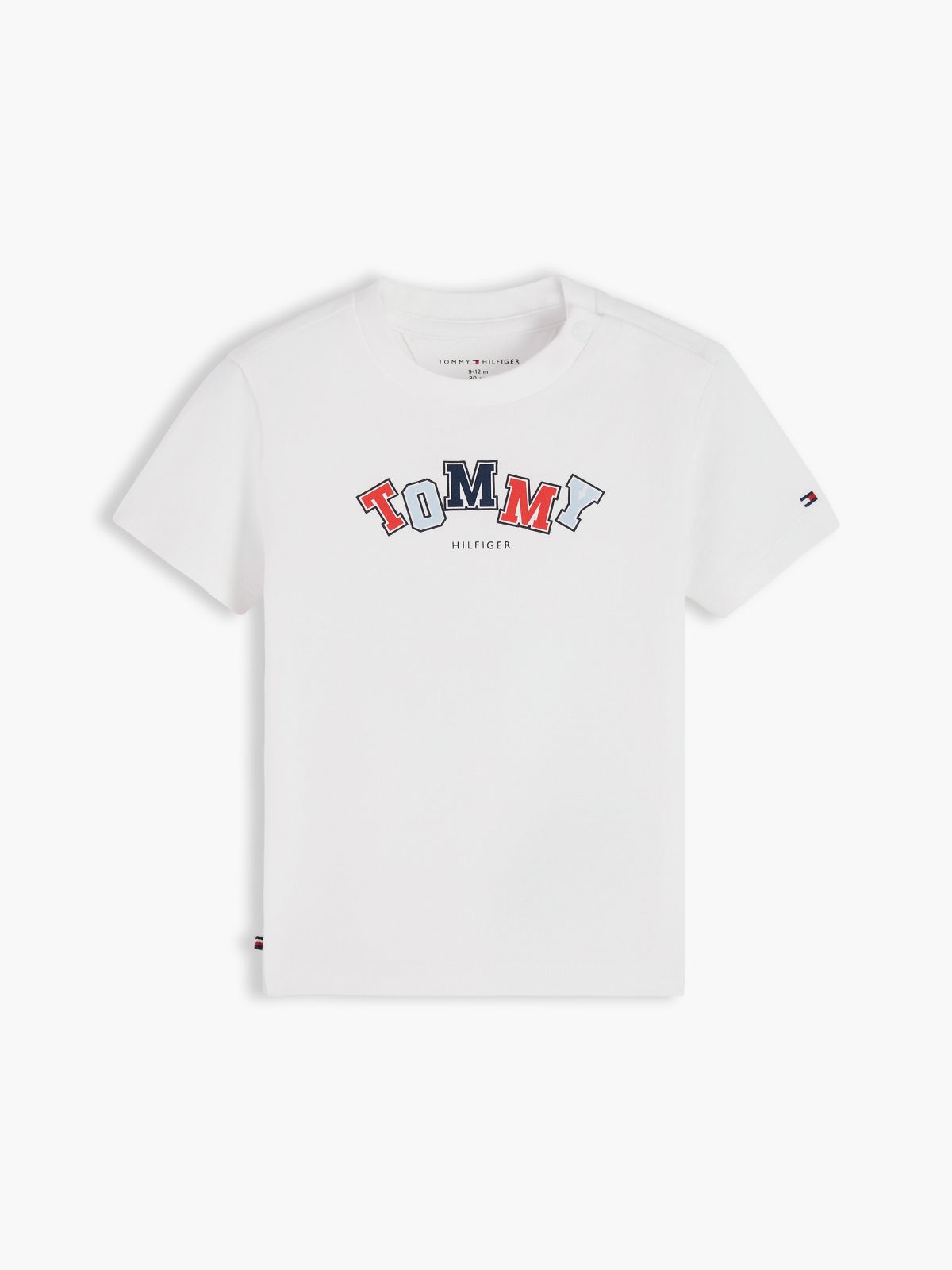 Babies' Tommy Logo T-Shirt — White