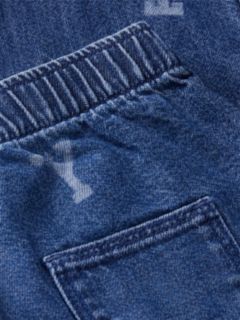 Babies' Allover Tommy Logo Pull-On Jean — Denim Medium 01 3