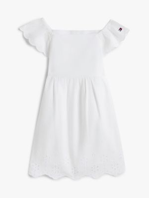 Babies' Embroidered Eyelet Dress Set