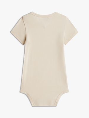 Tommy Hilfiger Babies' Multicolor Tommy Logo Onesie — фото 2