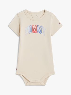 Babies' Multicolor Tommy Logo Onesie