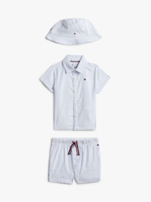 Babies' Shirt & Short with Hat Gift Set