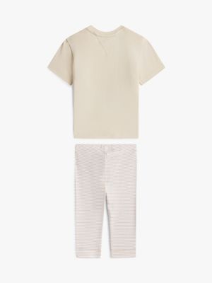 Детские брюки Tommy Hilfiger Babies' T-Shirt & Legging Gift Set — фото 2
