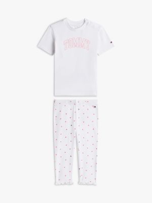 Babies' T-Shirt & Pointelle Legging Set