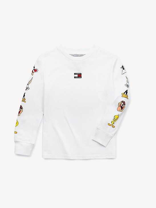 Tommy Jeans X Looney Tunes Long Sleeve T Shirt Tommy Hilfiger