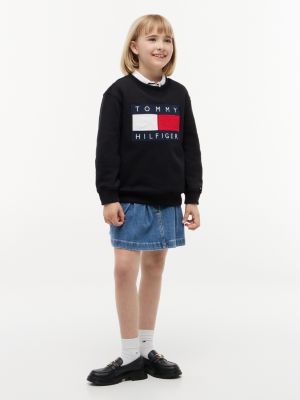 Детские худи Tommy Hilfiger Kids' Flag Badge Sweatshirt — фото 4