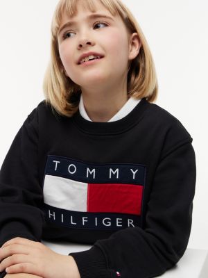 Детские худи Tommy Hilfiger Kids' Flag Badge Sweatshirt — фото 6