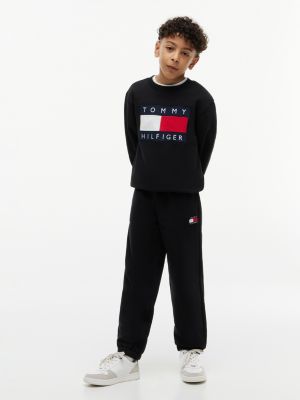 Детские брюки Tommy Hilfiger Kids' Flag Badge Sweatpant — фото 3