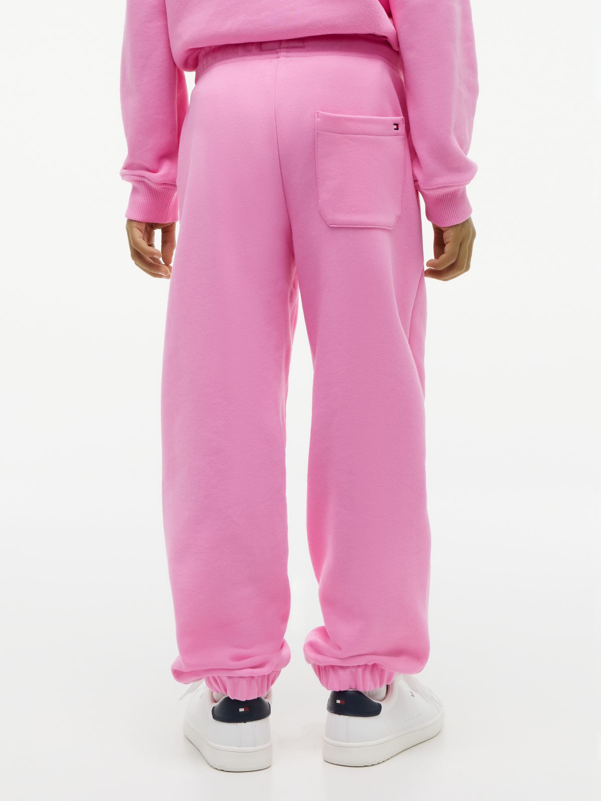 Kids' Flag Badge Sweatpant — Pink Daisy
