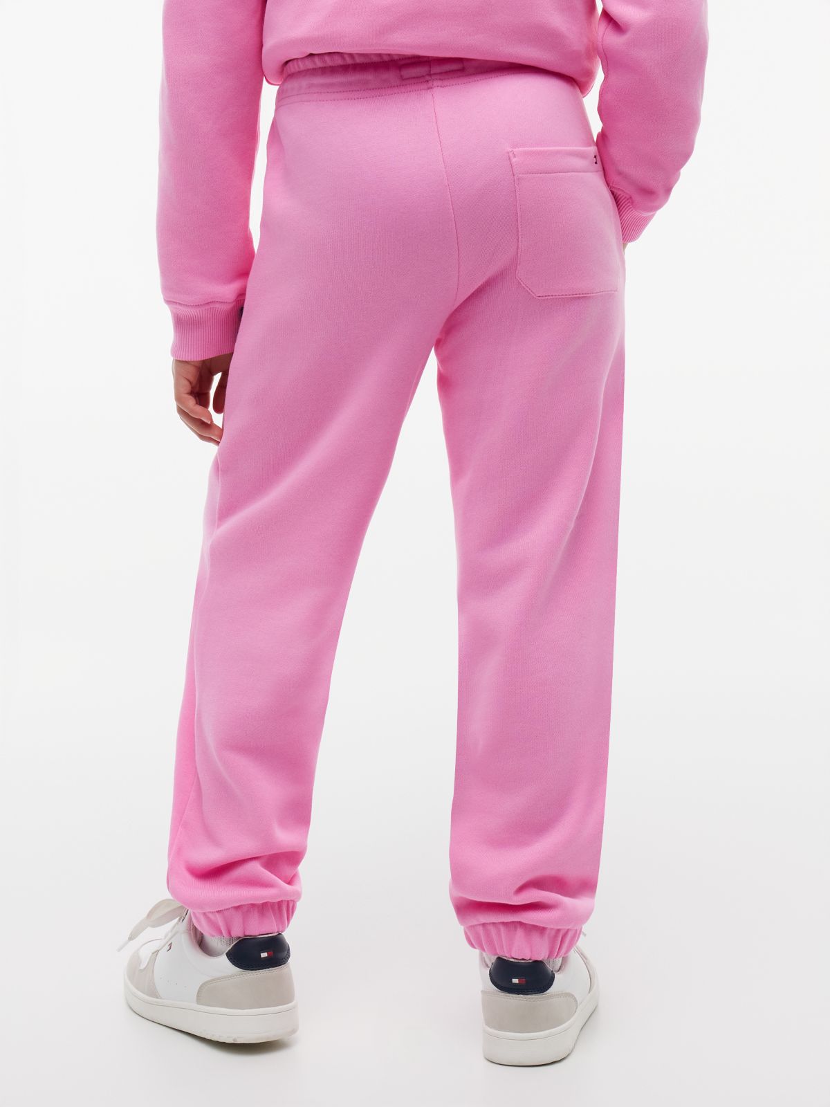Kids' Flag Badge Sweatpant — Pink Daisy