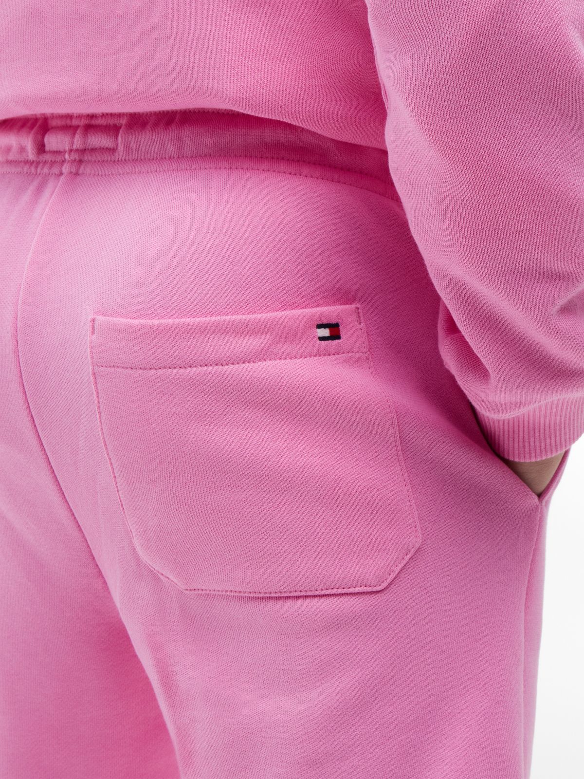 Kids' Flag Badge Sweatpant — Pink Daisy