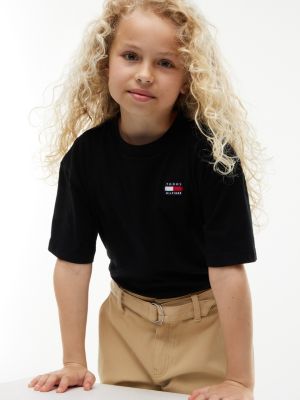 Детские футболки Tommy Hilfiger Kids' Archive Flag T-Shirt — фото 2