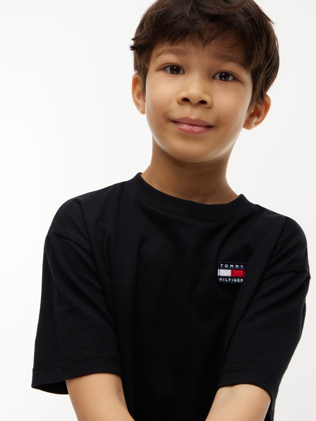 Kids' Archive Flag T-Shirt — Black