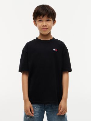Kids' Archive Flag T-Shirt, Black