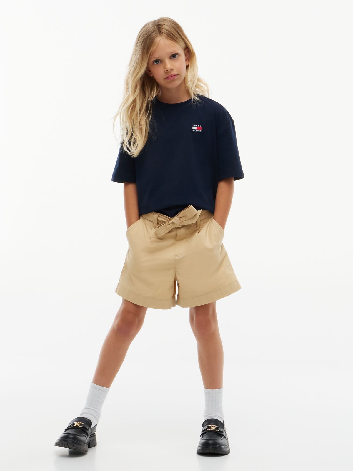 Kids' Archive Flag T-Shirt — Dark Night Navy