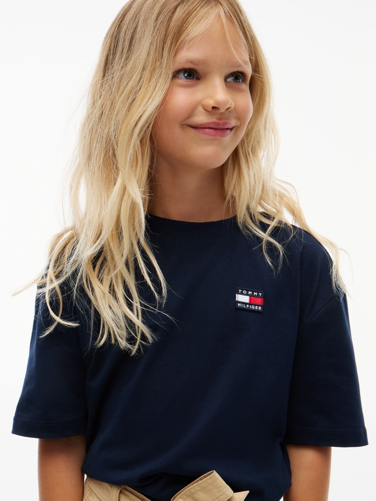 Kids' Archive Flag T-Shirt — Dark Night Navy