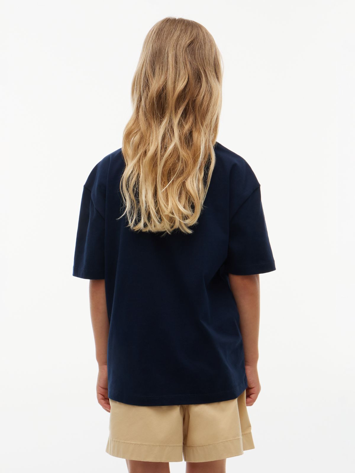 Kids' Archive Flag T-Shirt — Dark Night Navy