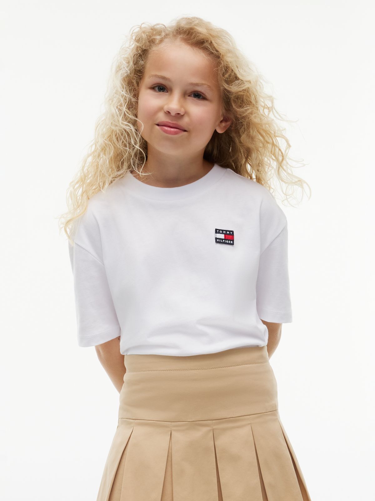 Kids' Archive Flag T-Shirt — White