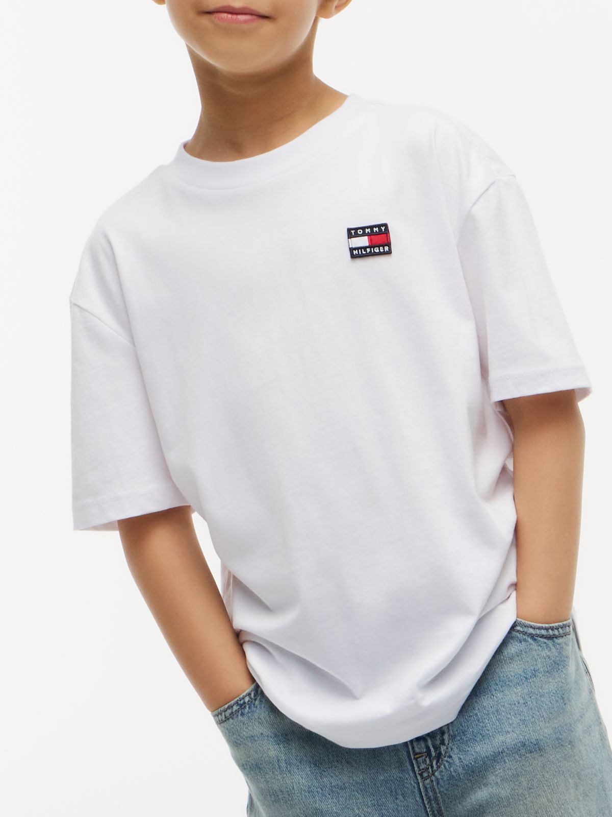 Kids' Archive Flag T-Shirt — White