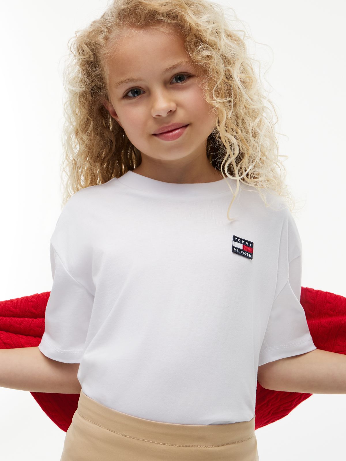 Kids' Archive Flag T-Shirt — White