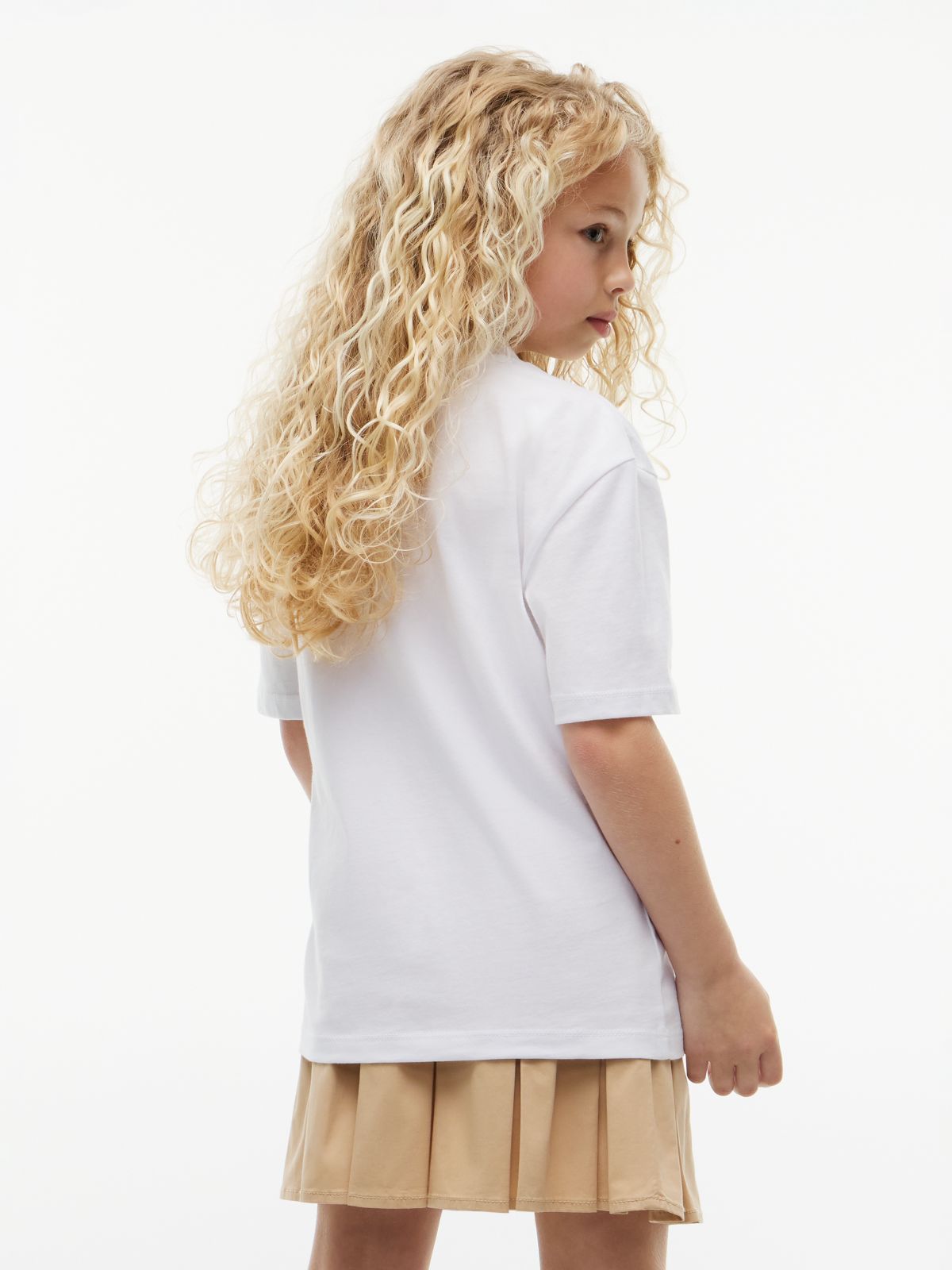 Kids' Archive Flag T-Shirt — White