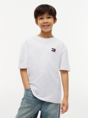 Kids' Archive Flag T-Shirt, White