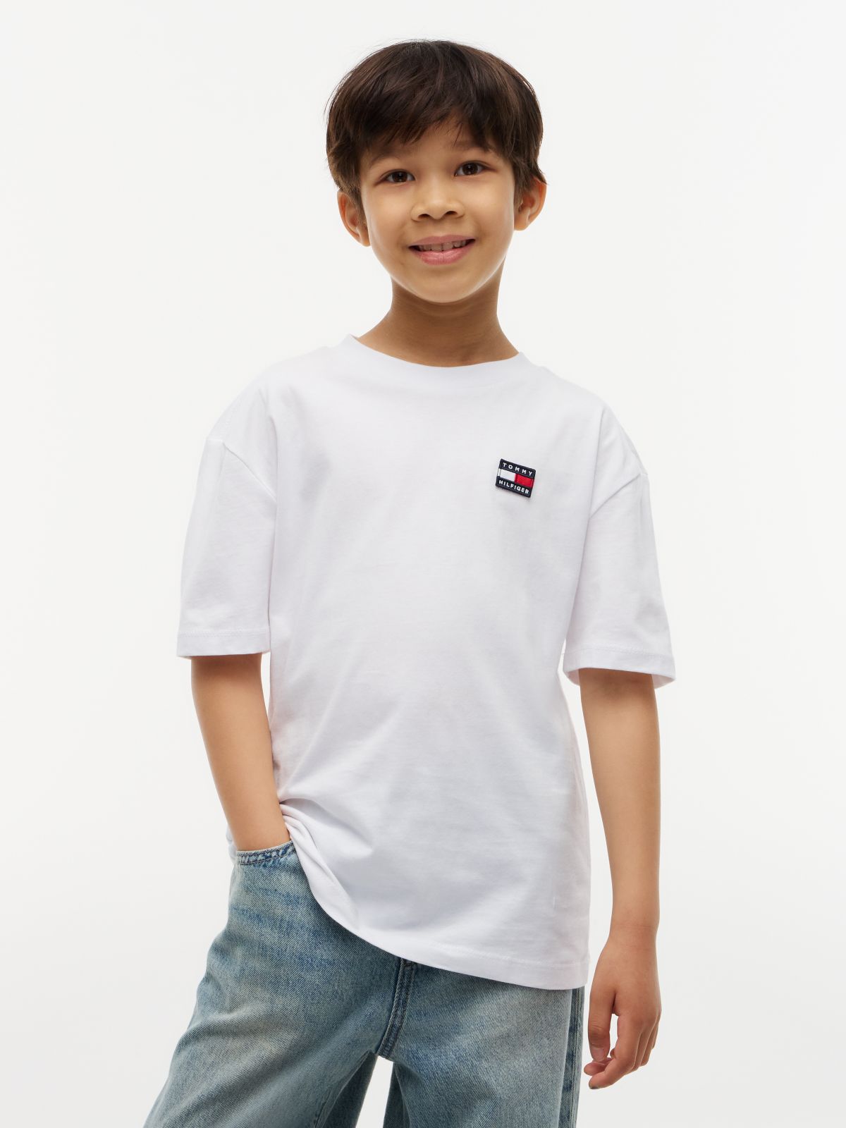 Kids' Archive Flag T-Shirt — White