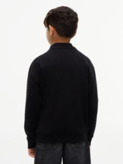 Kids' Classic Flag Logo Sweatshirt — Black 7