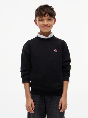 Kids' Classic Flag Logo Sweatshirt, Black