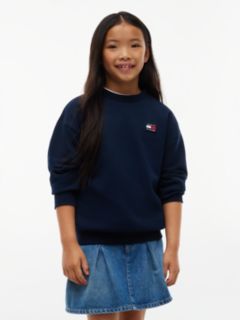 Kids' Classic Flag Logo Sweatshirt — Dark Night Navy 2